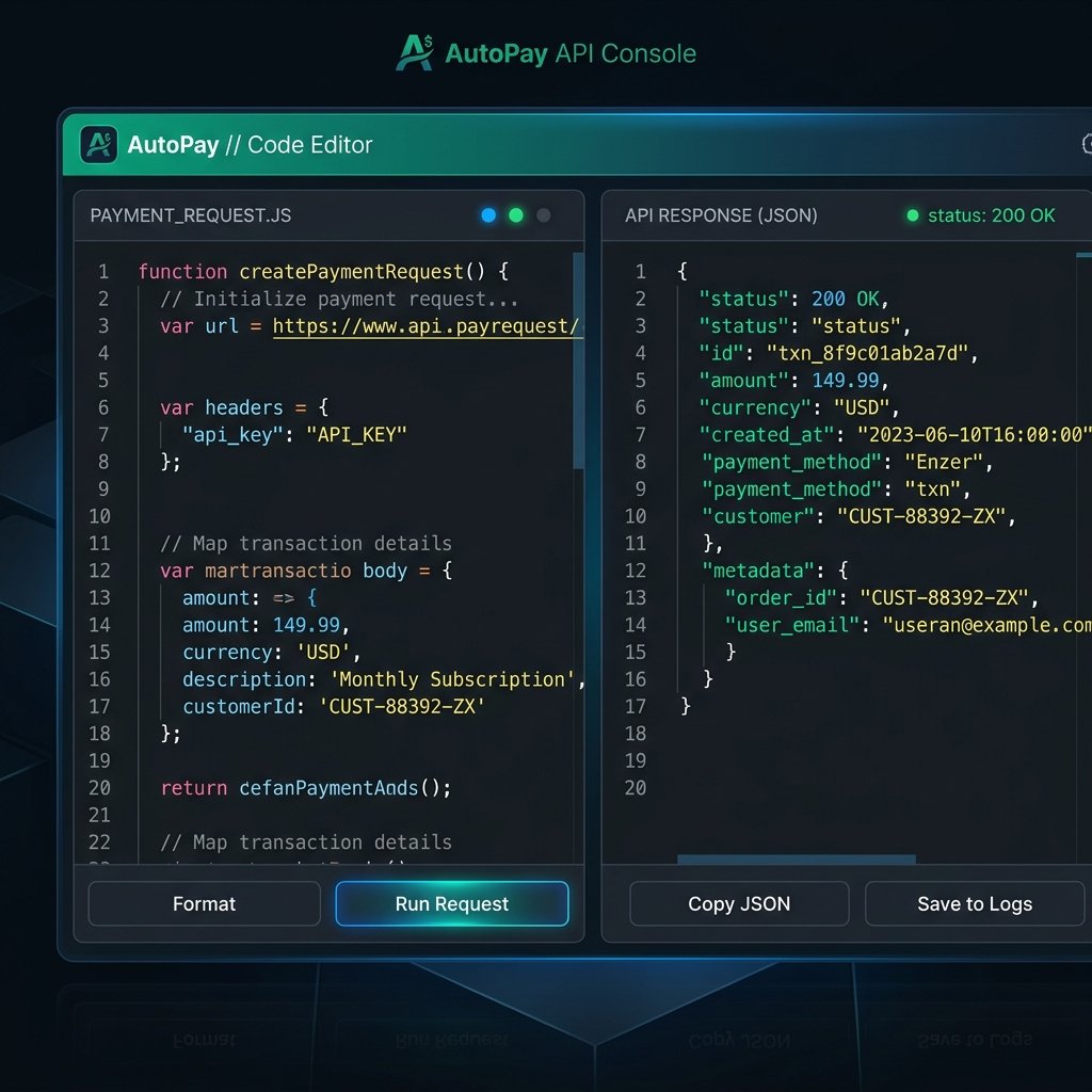 AutoPay API Integration Console